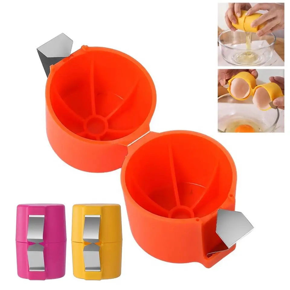 Egg Separator Tool - Eierschale Öffner Schneebesen Eierschale Separator Haushalt