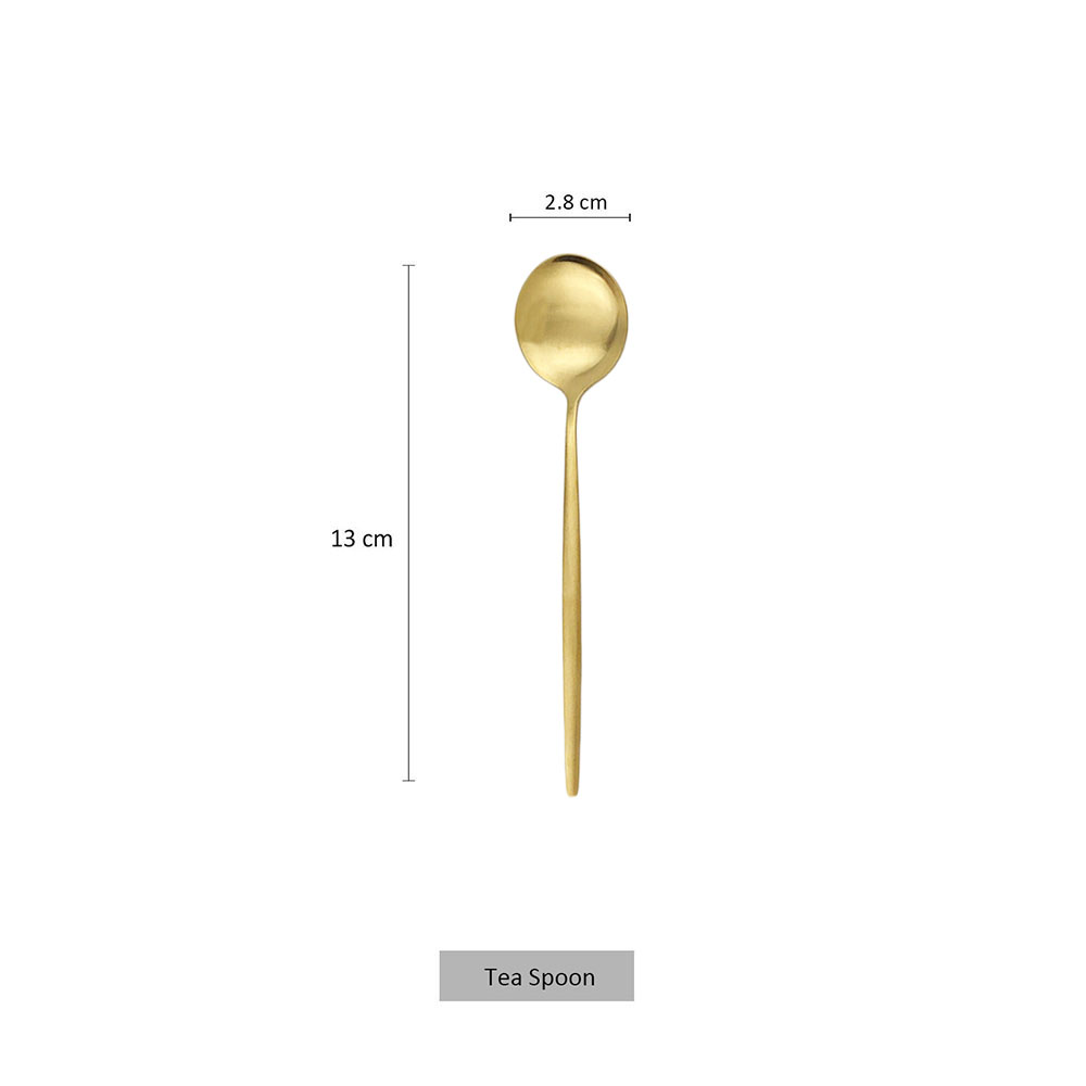 6Pcs Tee Kaffee Rühren Mini Lö – Kitchen Gadgets Gold Bewertung und Preis