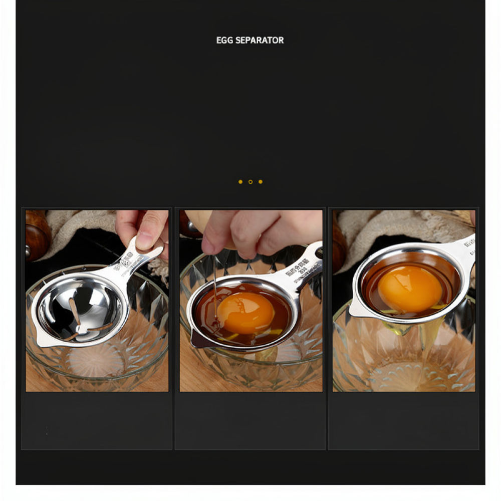 Eigelb-Trenner aus Edelstahl,  – Kitchen Helper Gadgets Bewertung und Preis