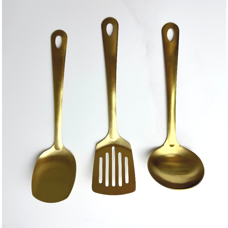 Goldene Kochutensilien, Titan- – Kitchen Gadgets Gold Bewertung und Preis