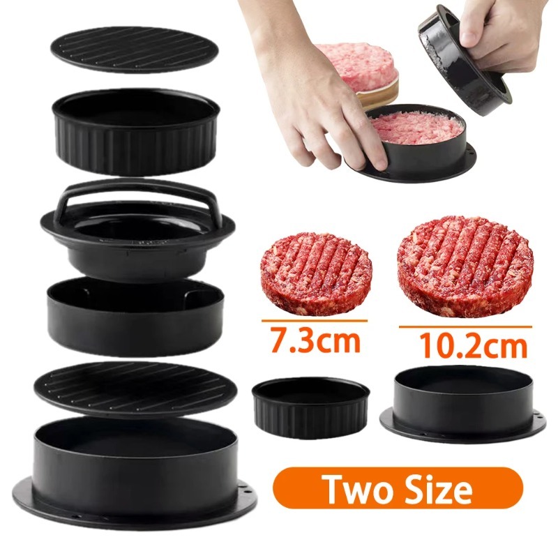 Runde Hamburger Burger Presse  – Kitchen Helper Gadgets Bewertung und Preis