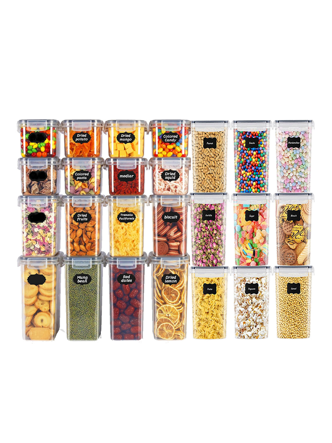 48 Stück, Versiegelte Lebensmi – Kitchen Gadgets Organizer Bewertung und Preis